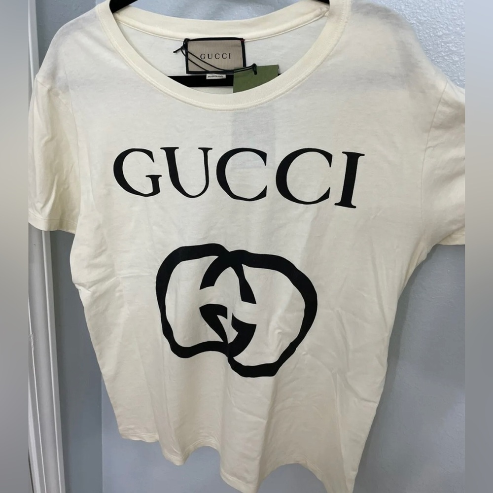 Gucci 100% Authentic Oversized T-Shirt With Interlocking G Small